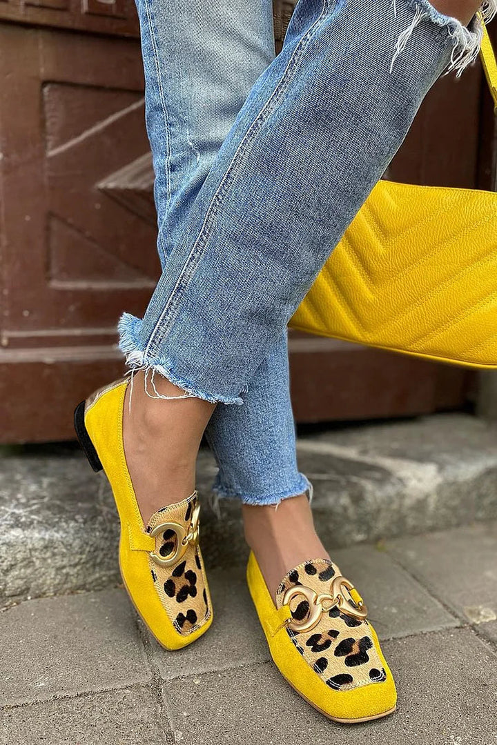 DIANA | CASUAL LOAFERS MET METALEN RAND