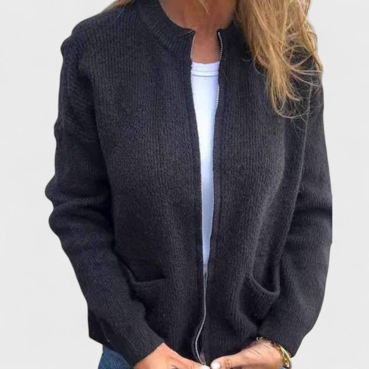 Noelle - Bavlněný pletený cardigan