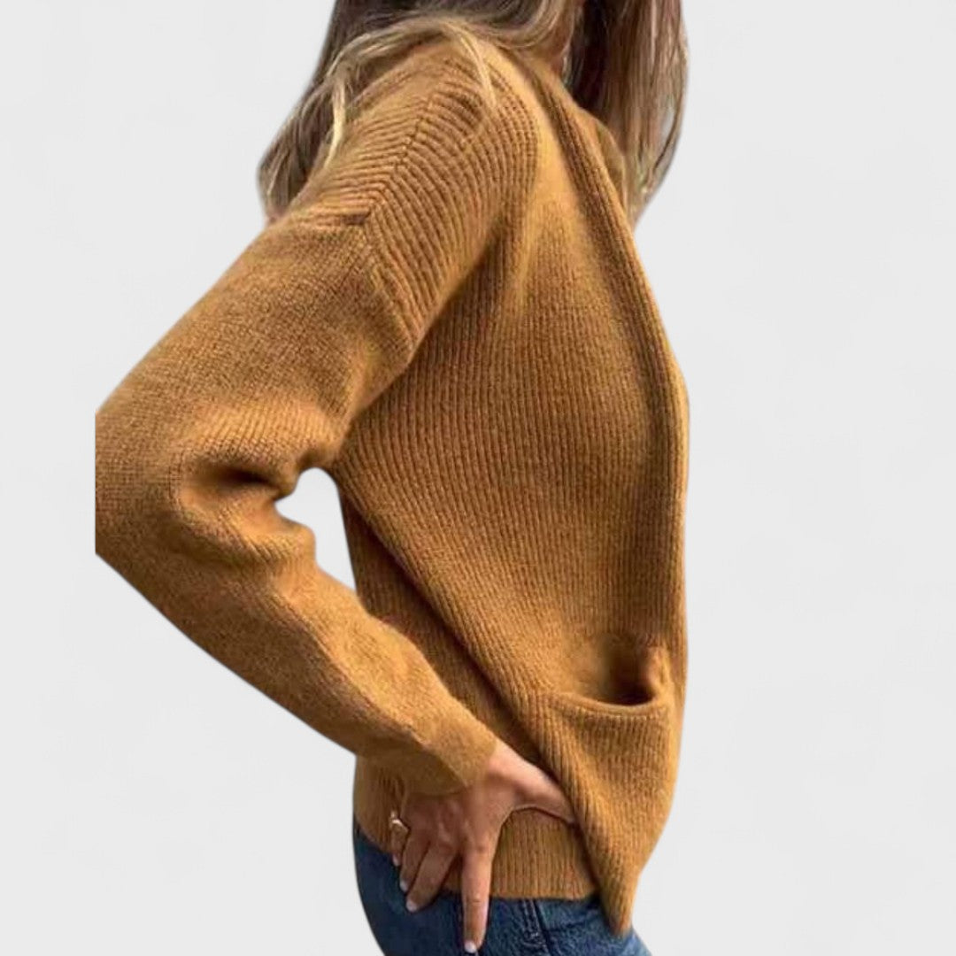 Noelle - Bavlněný pletený cardigan