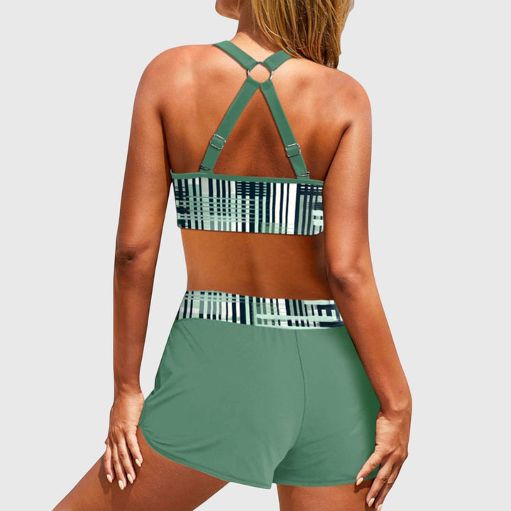 Janelle | Bikiny s vysokým pasem a žebrováním
