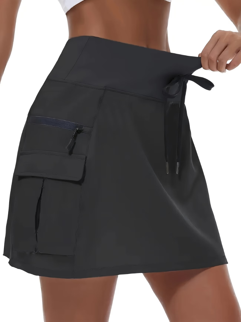 Noor - Cargo Rok met Hoge Taille