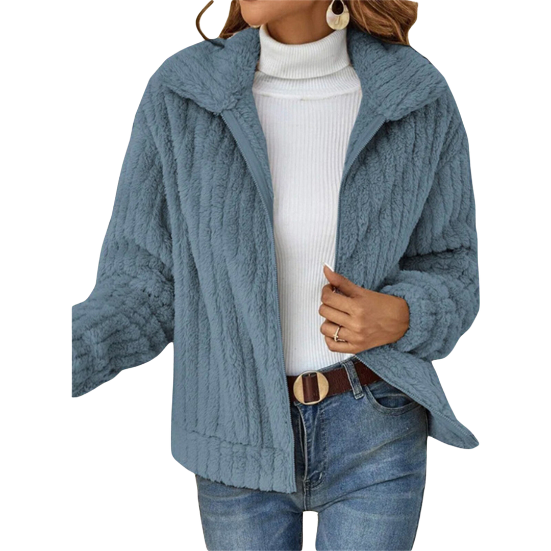 Isabella™ Pohodlná Zimní Fleece Bunda