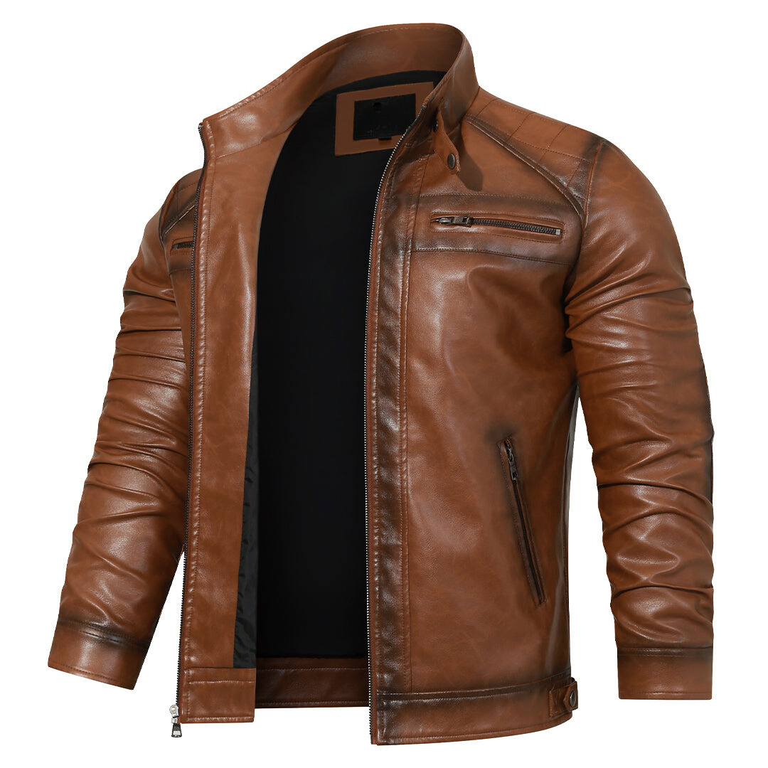 Nico | Leren Cruiser Jas