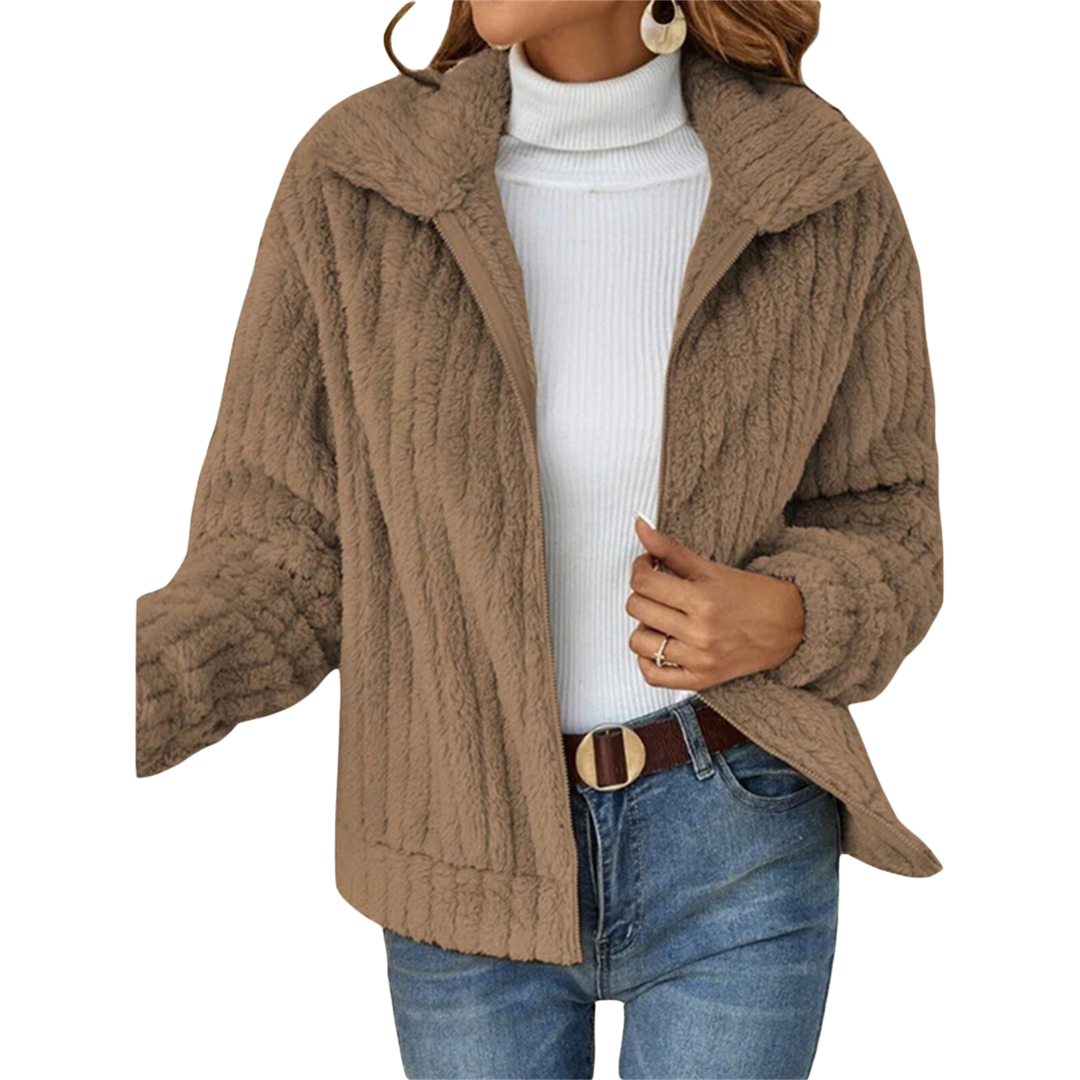 Isabella™ Pohodlná Zimní Fleece Bunda
