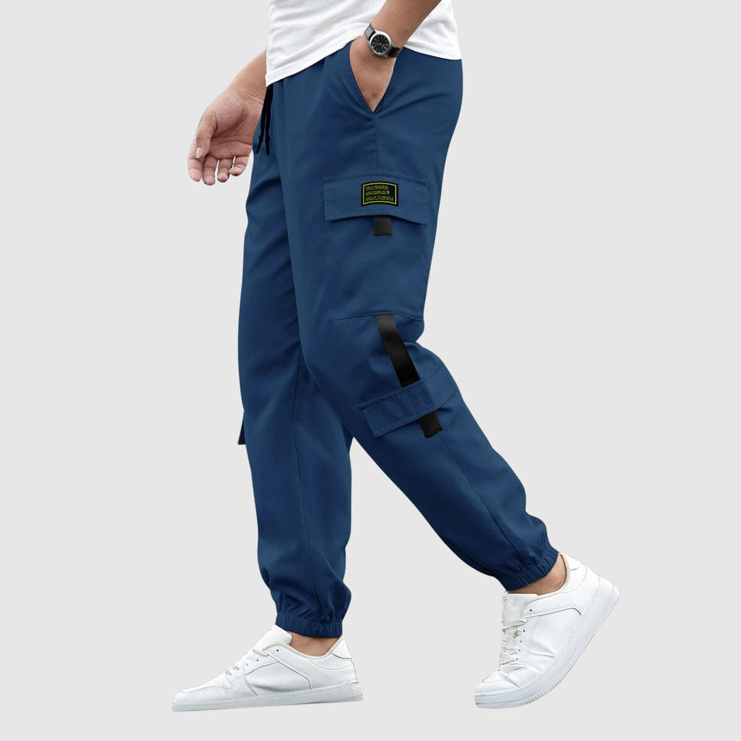 RELAXE PASVORM CARGO BROEK