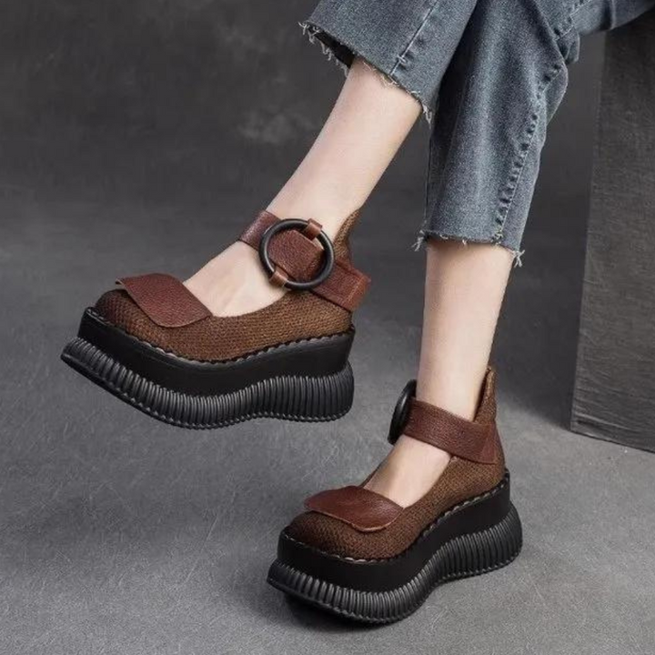 Denyse - Zomerse casual schoenen met riem voor dames