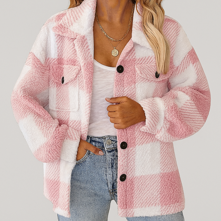 Isabella™ - Pohodlný Blush Kabát