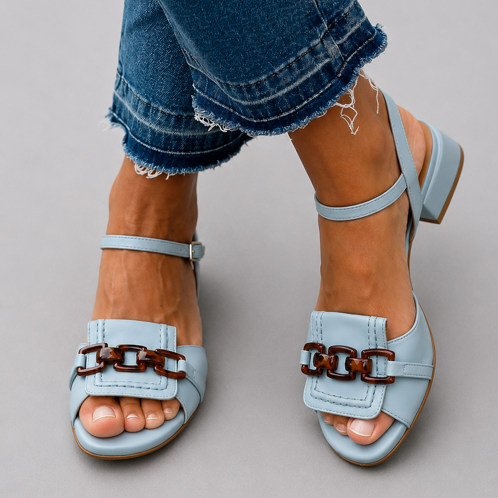Azzurra | Elegantní plážové sandály