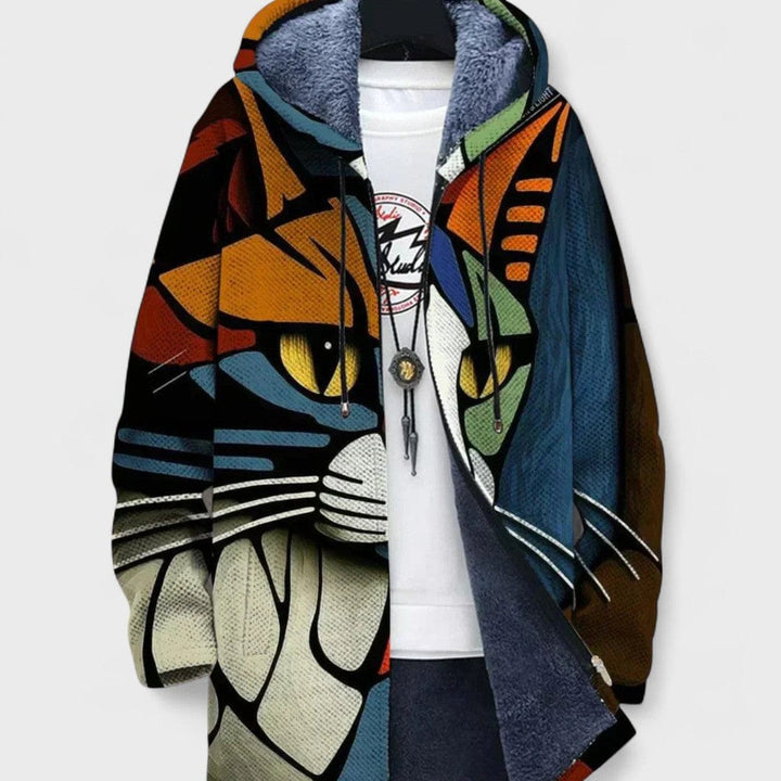 Sam - Luxusní kardigan inspirovaný uměním