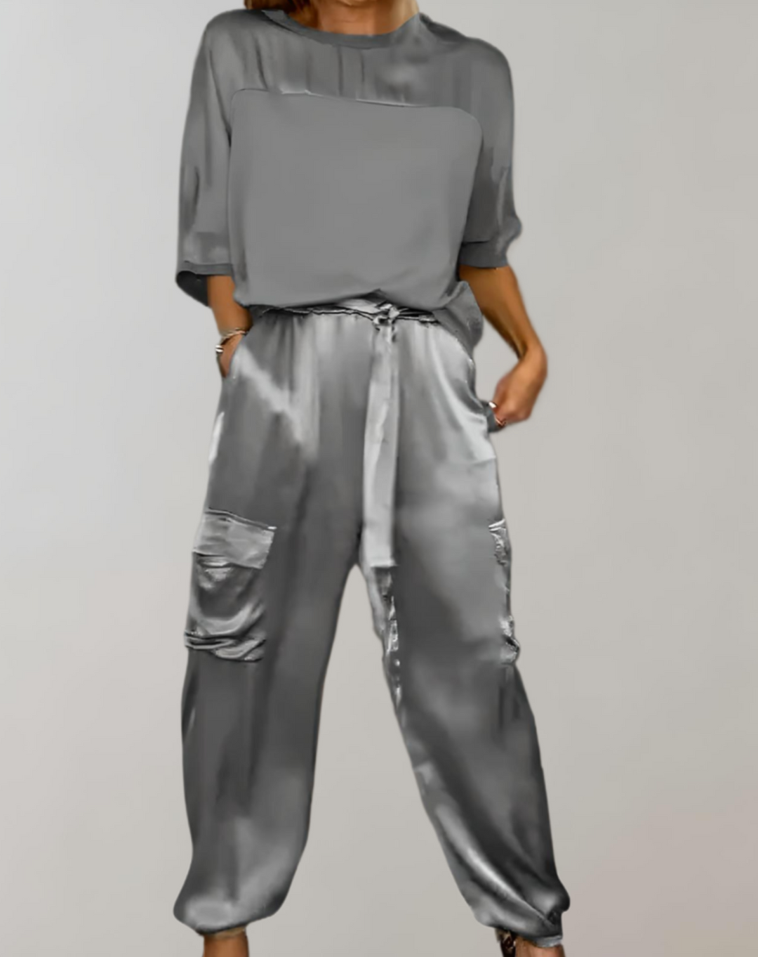 Finley - Zijdezacht Cargo Lounge Set