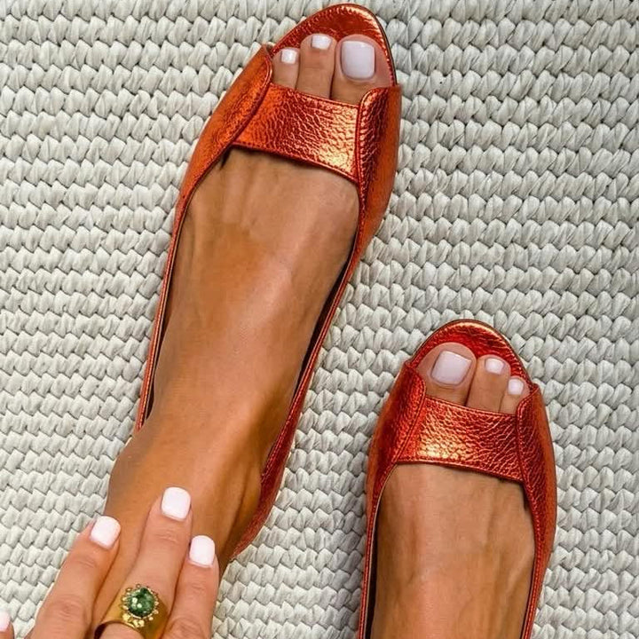 Adelina | Zlaté sandály Comfort Chic