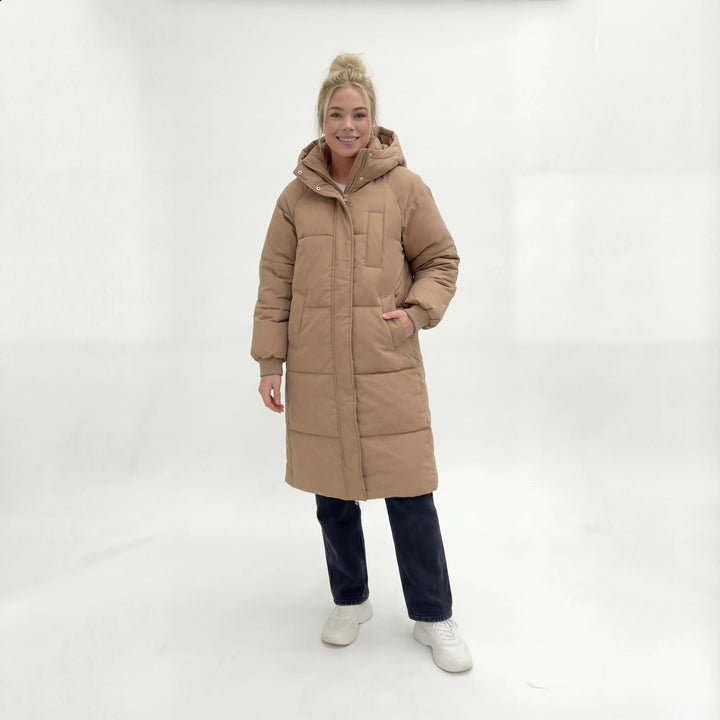 Masha | Klassieke Lange Puffer Jas