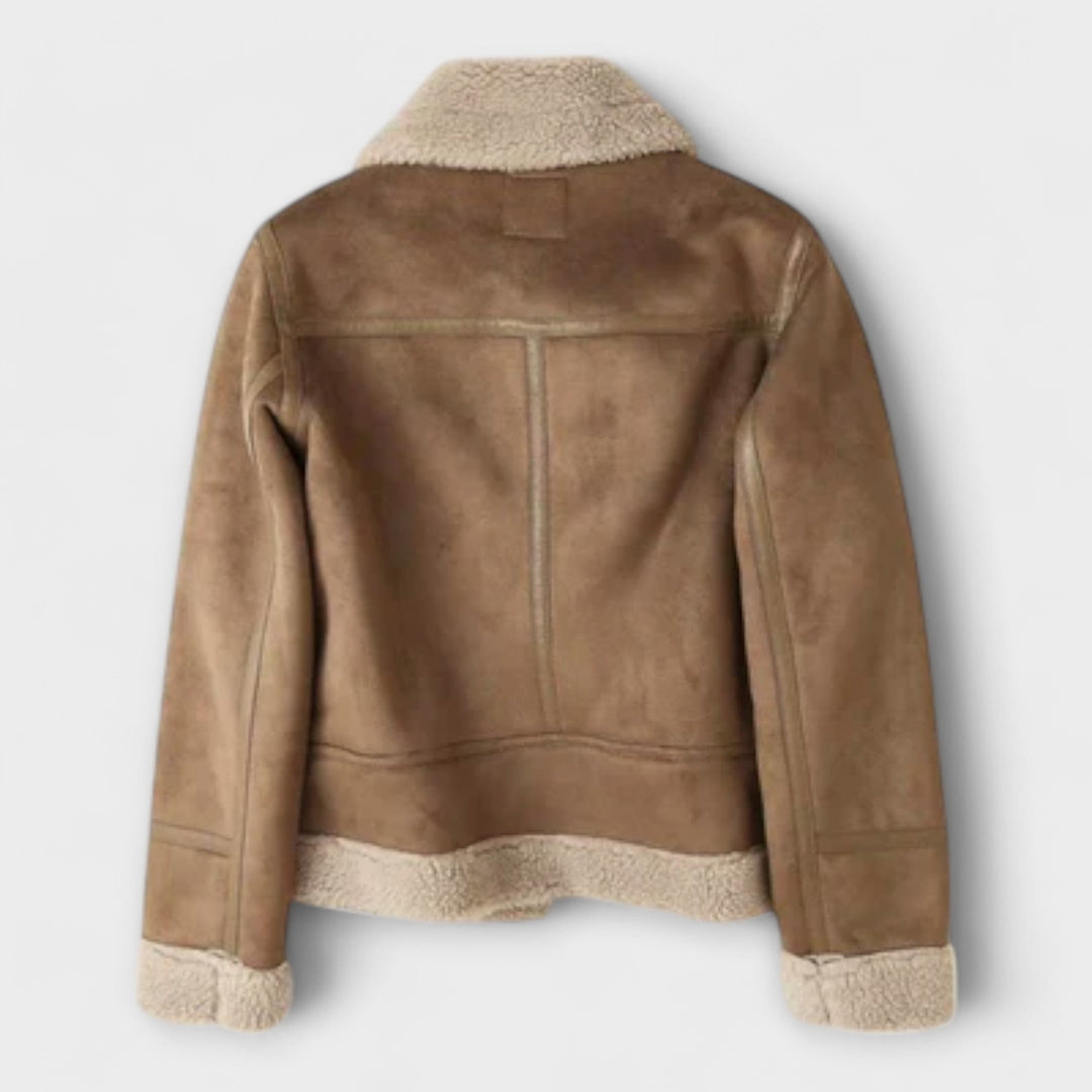 Aviátor Aurora Shearling Bunda