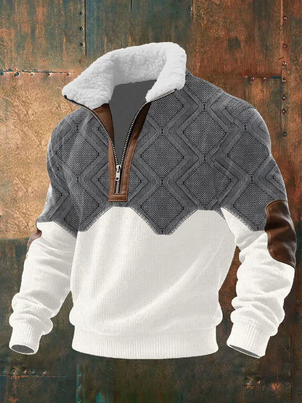 RITSHIRT MET OPSTAANDE Kraag EN VOERING