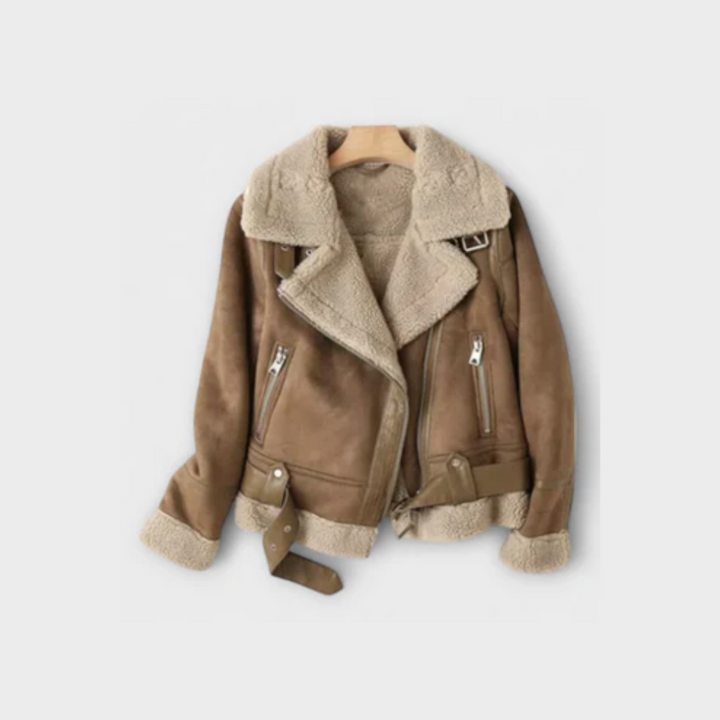 Aviátor Aurora Shearling Bunda