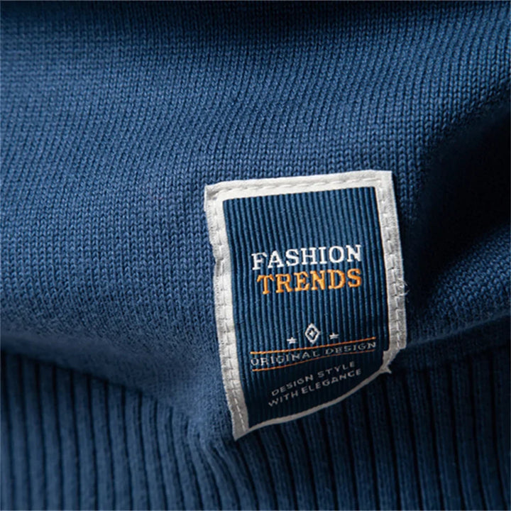 Casual Sweater Met Ronde Hals