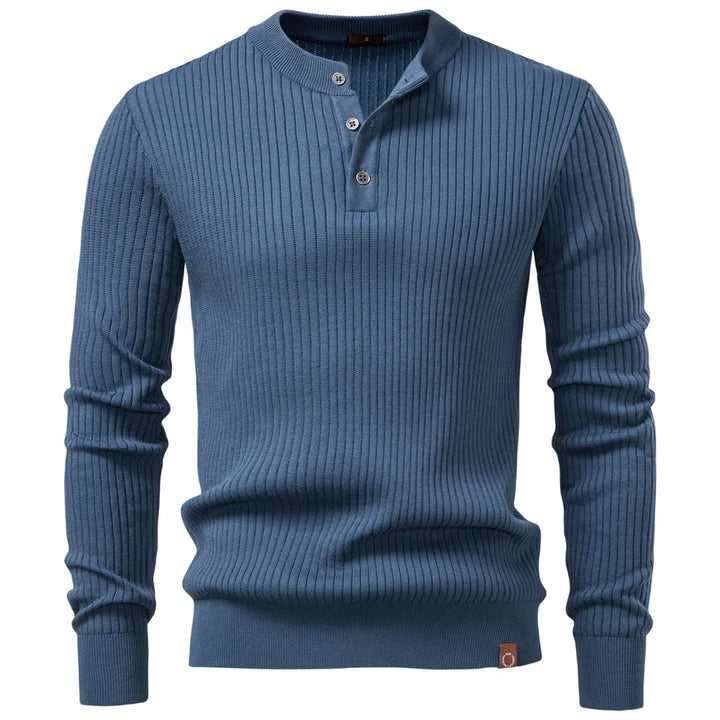 Casual Winter Poloshirt Met Knopen