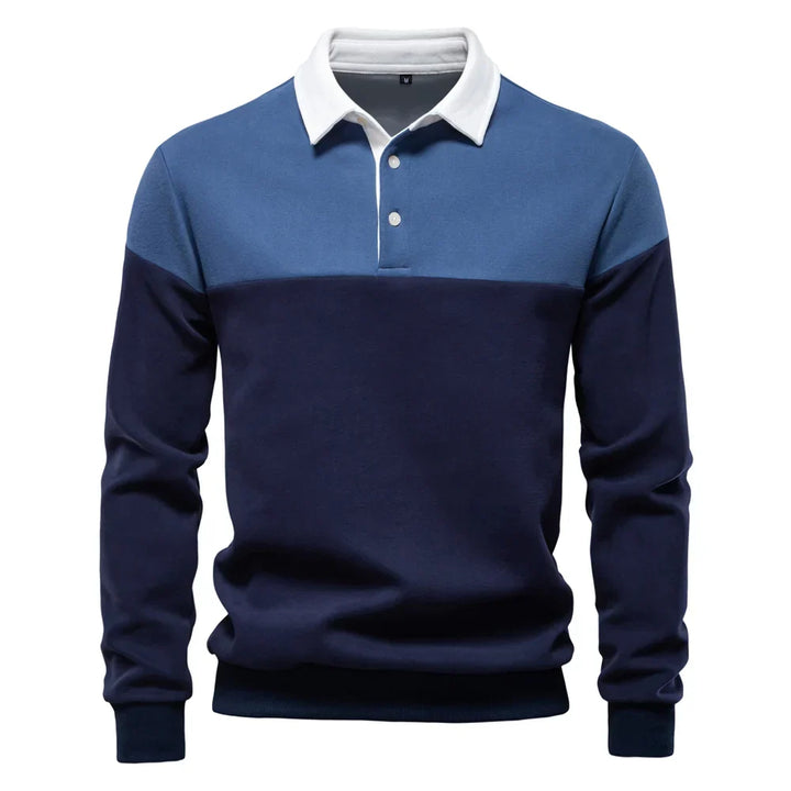 Premium & Casual Poloshirt Met Lange Mouwen