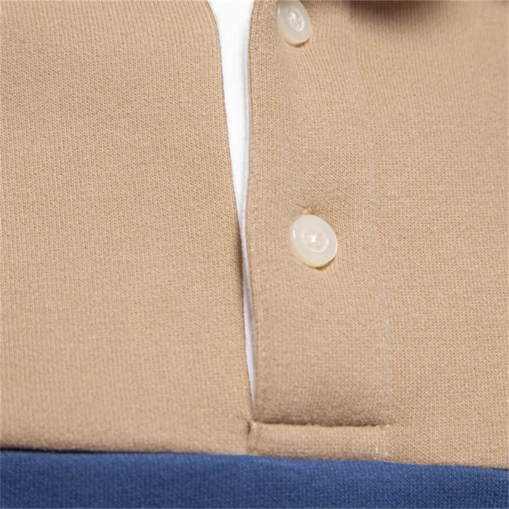 Premium & Casual Poloshirt Met Lange Mouwen