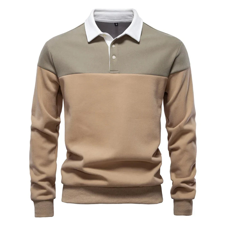 Premium & Casual Poloshirt Met Lange Mouwen