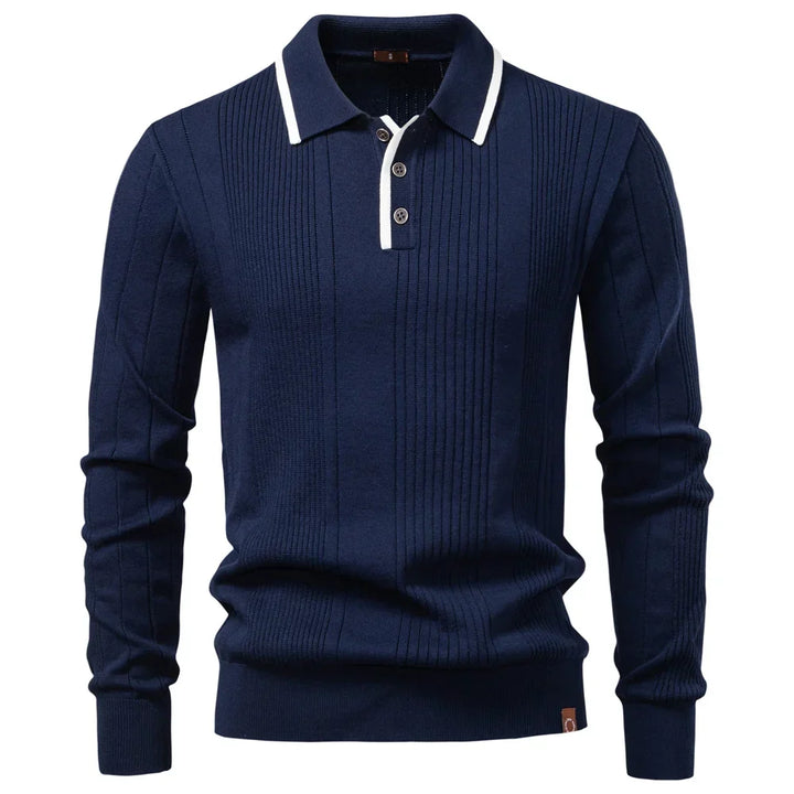 Heren Winter Poloshirt