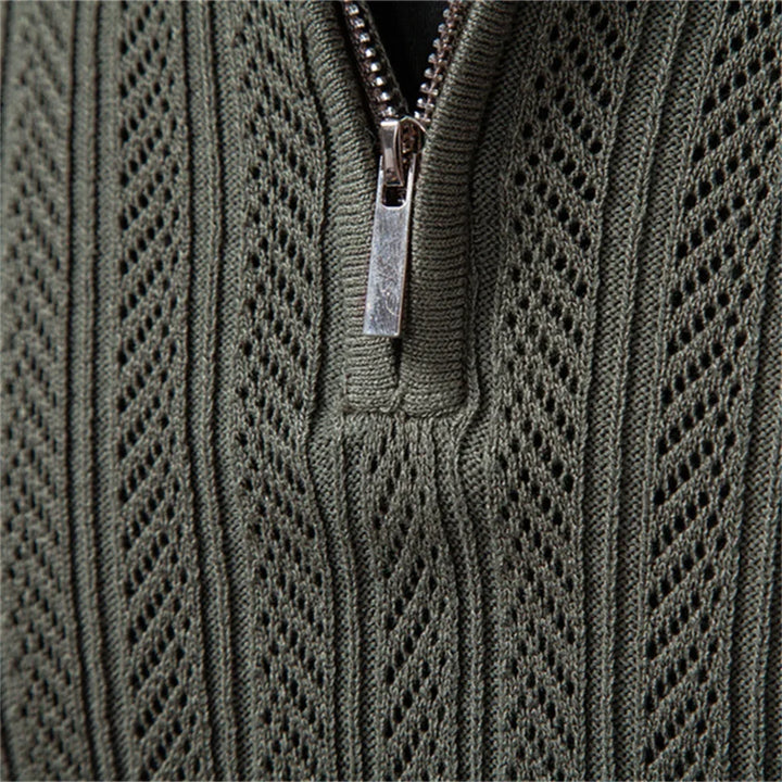 Slim-Fit & Casual Polo Met Rits