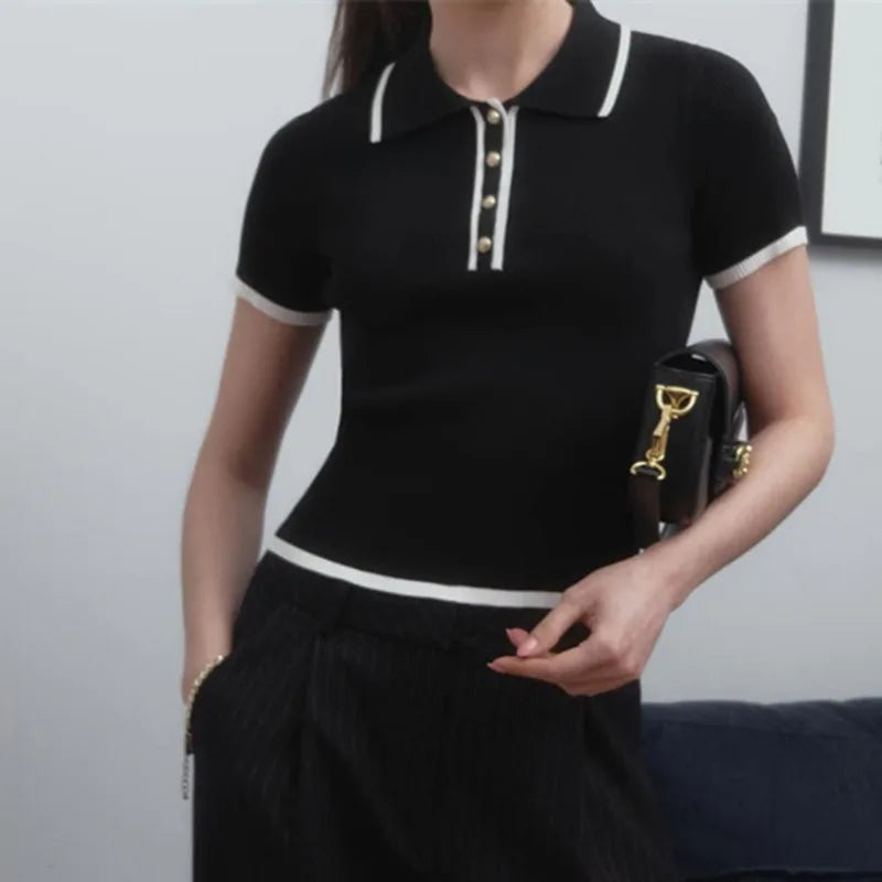 Polo tričko Linea Contour z bavlny