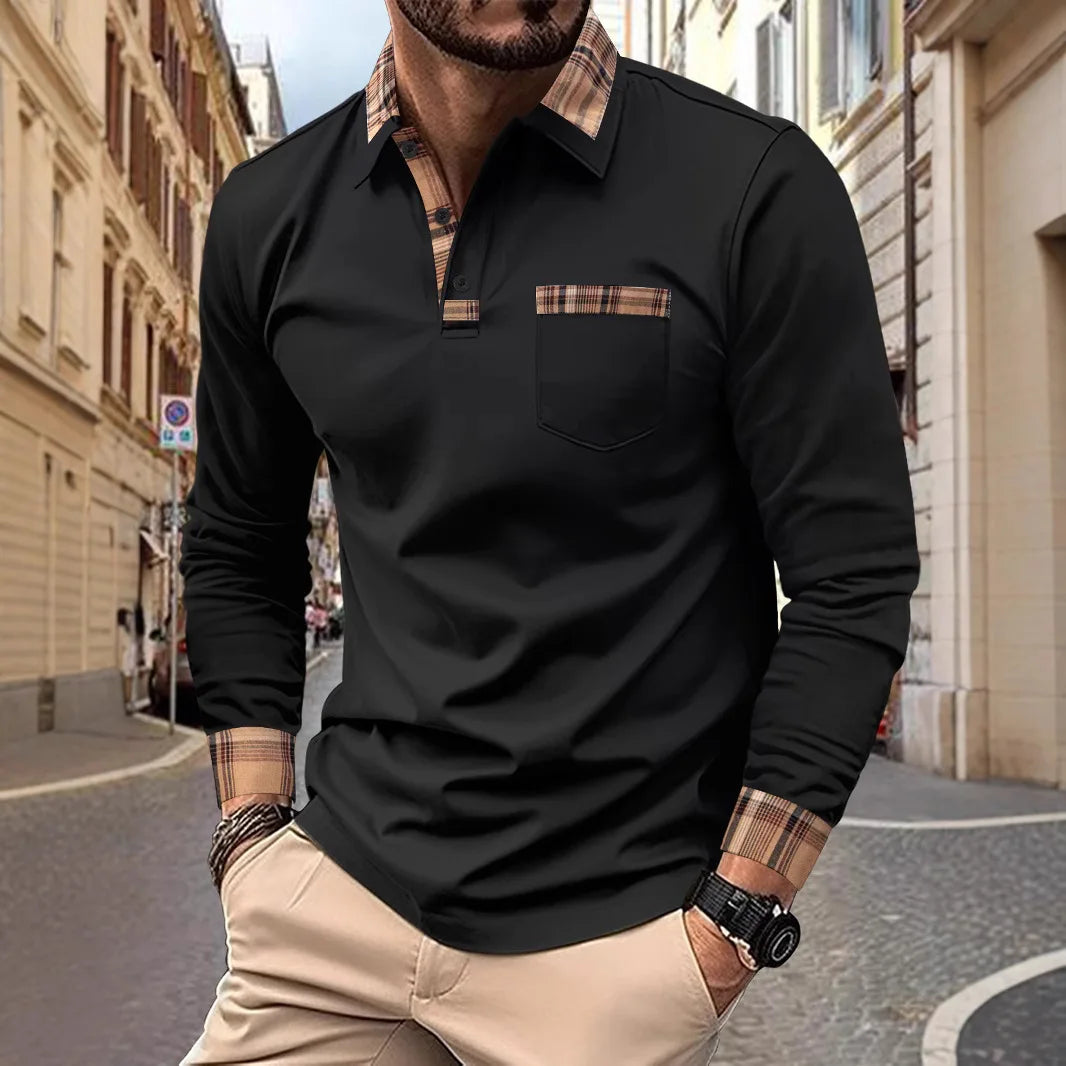 Geruit Shirt Met Lange Mouwen