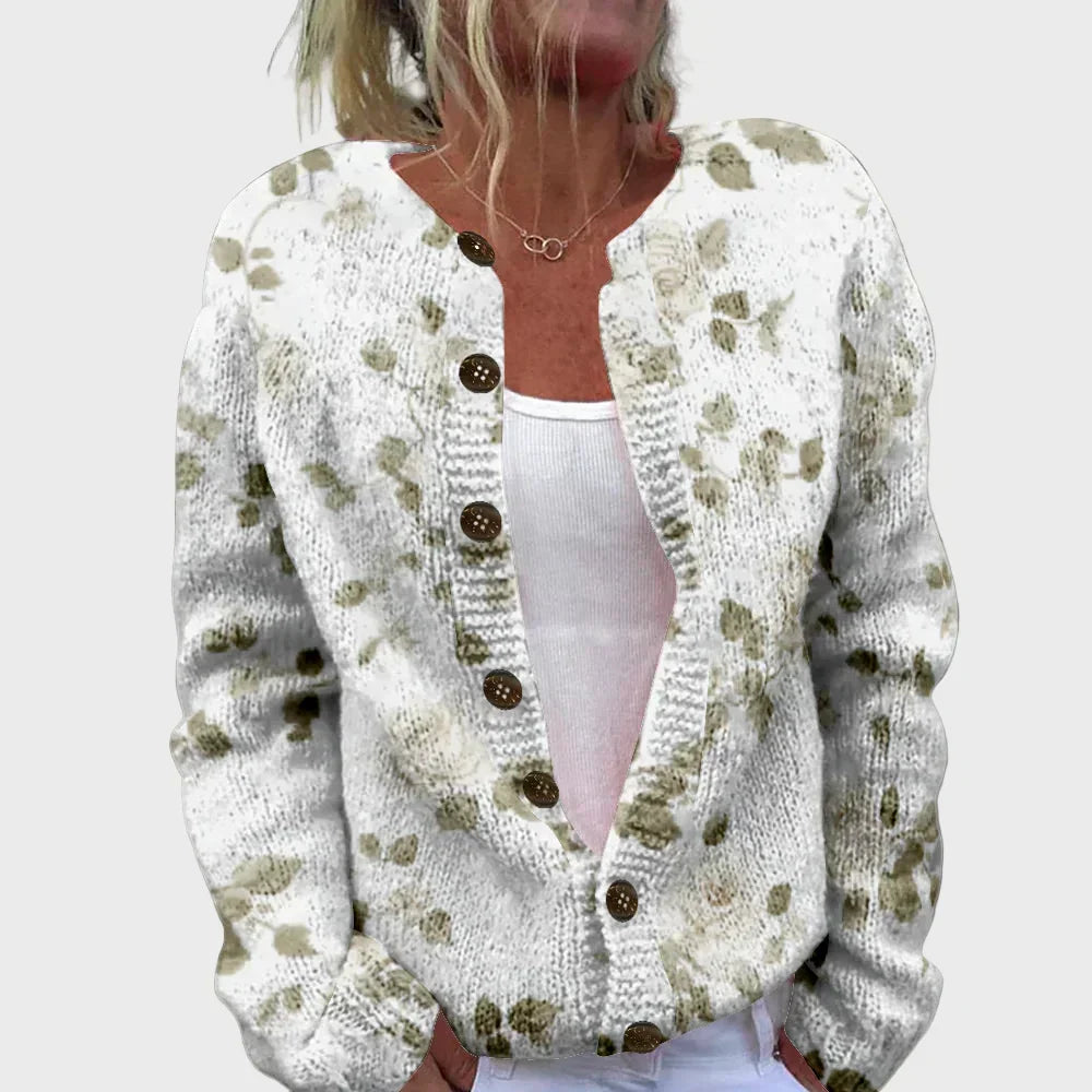 Elegantní pletené vesty s vzorem