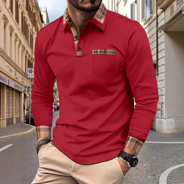Geruit Shirt Met Lange Mouwen