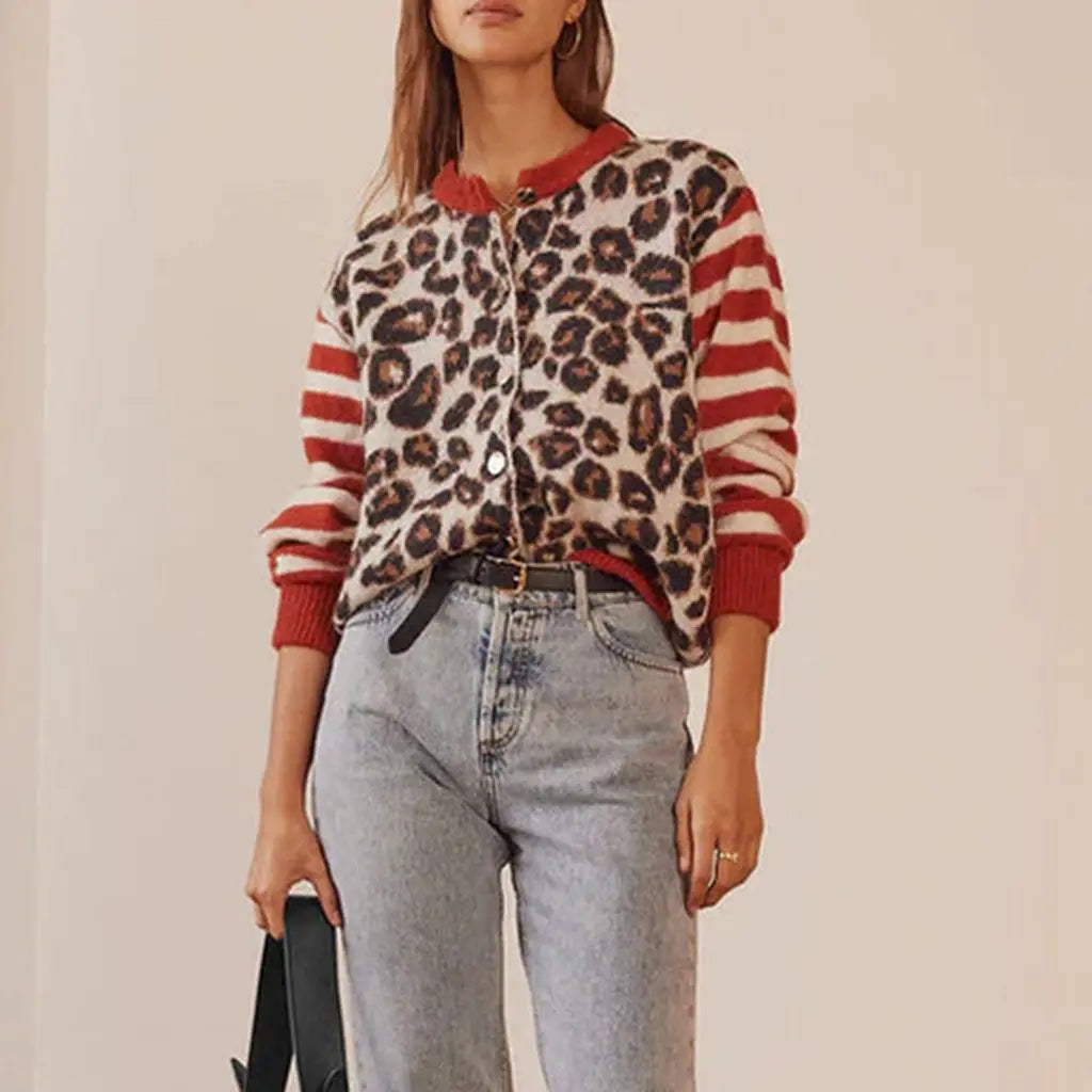 Chloé Hálóing s leopardím vzorem