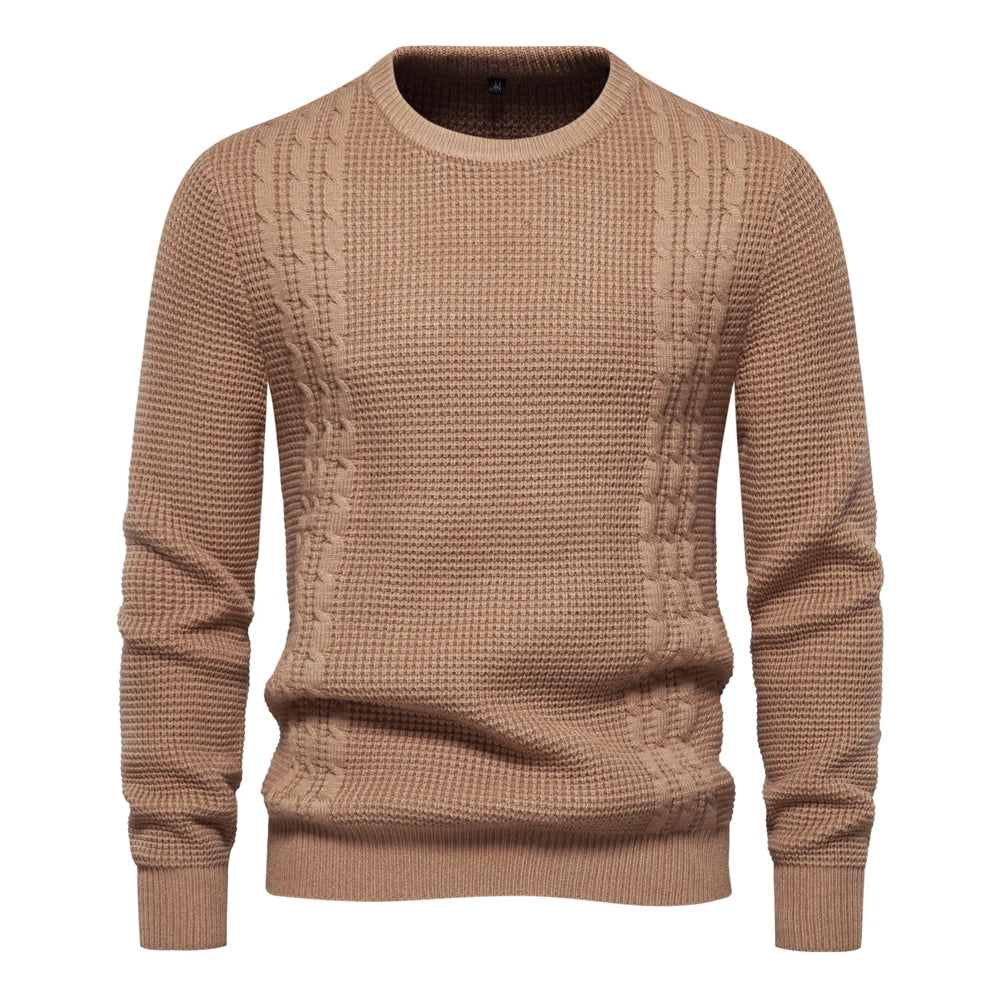 Gebreide Casual Warme Herentrui