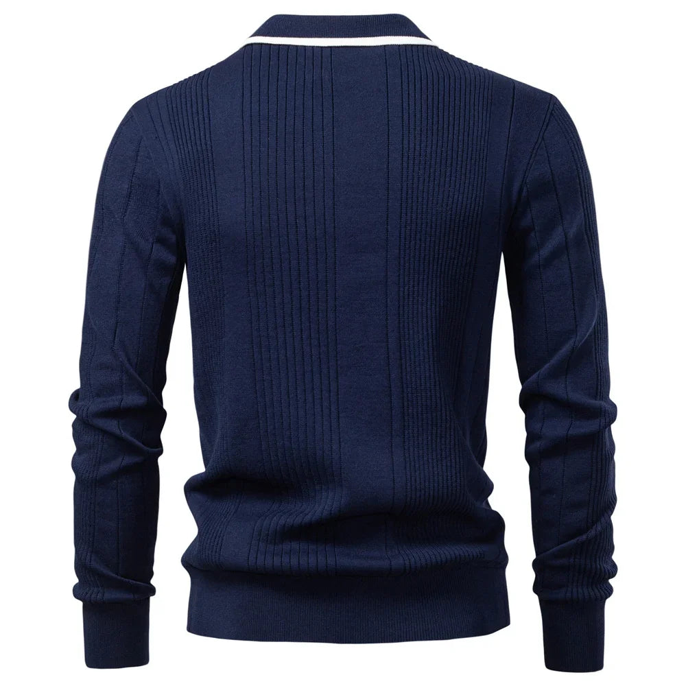 Heren Winter Poloshirt