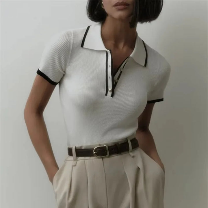 Polo tričko Linea Contour z bavlny