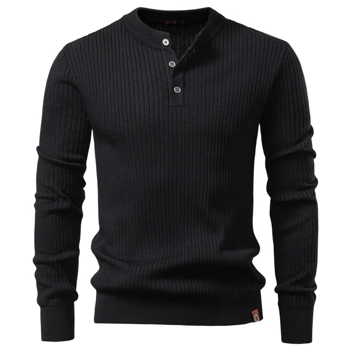 Casual Winter Poloshirt Met Knopen