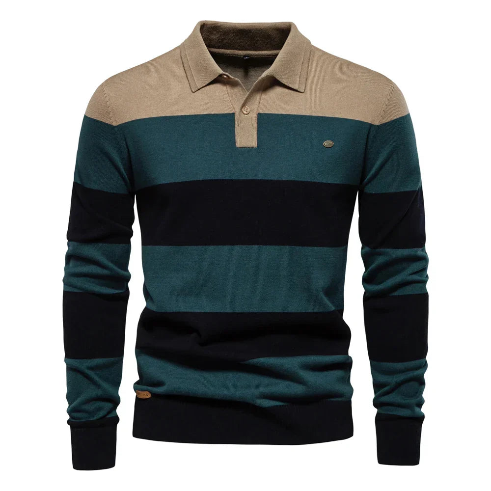 Katoenen Poloshirt Voor Heren