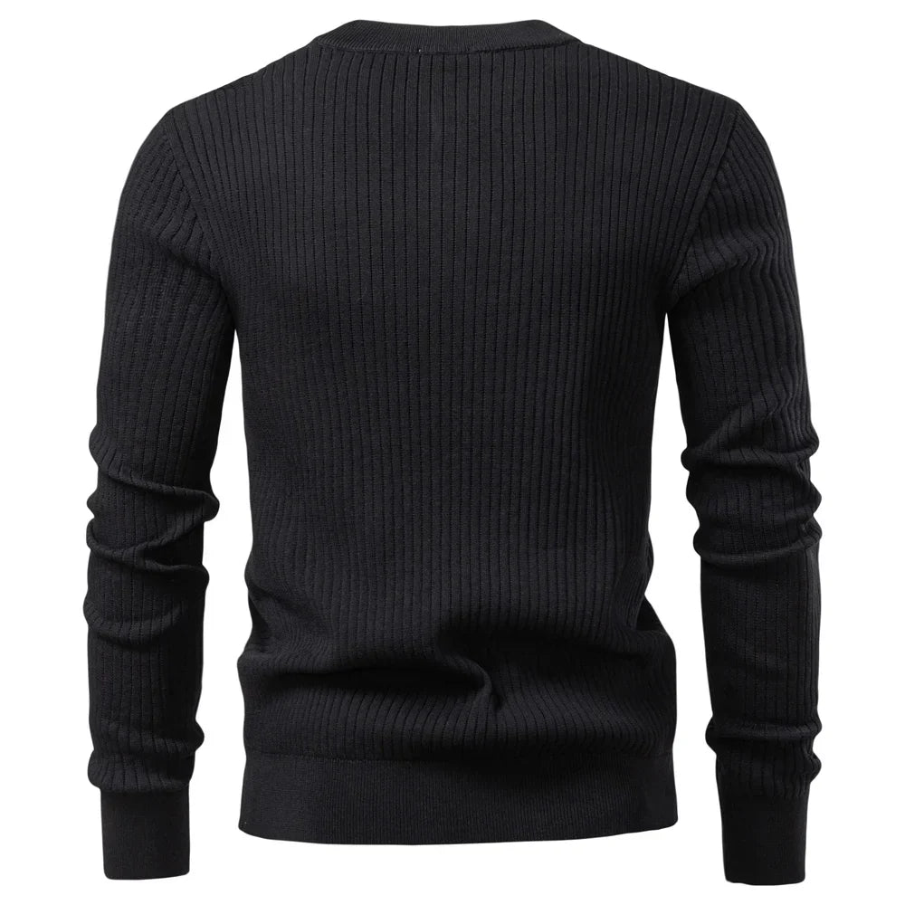 Casual Winter Poloshirt Met Knopen