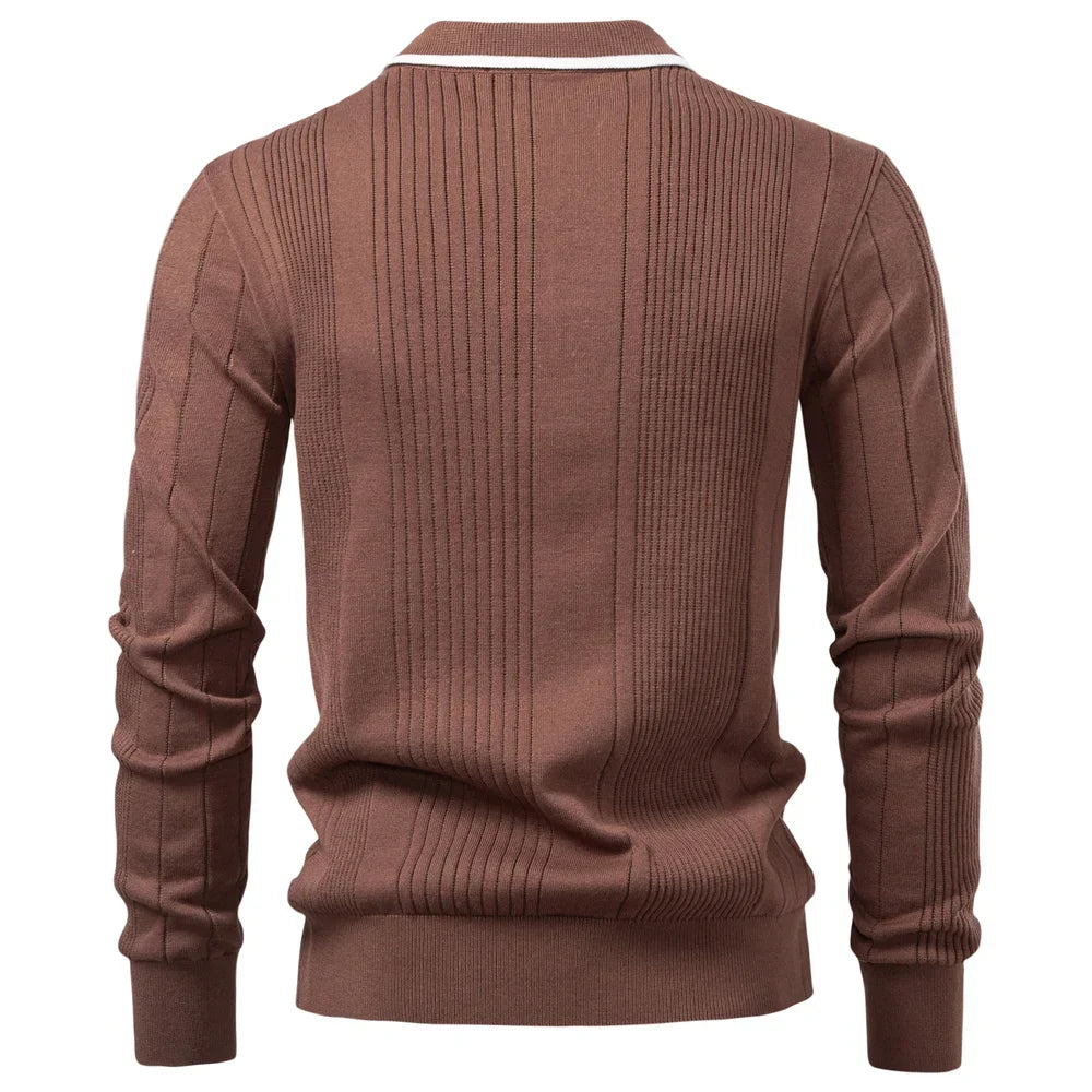 Heren Winter Poloshirt