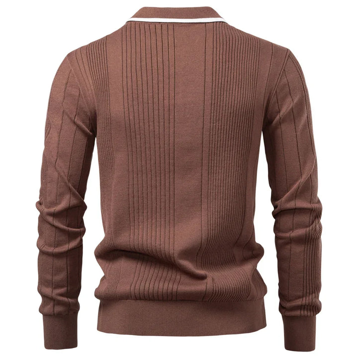 Heren Winter Poloshirt