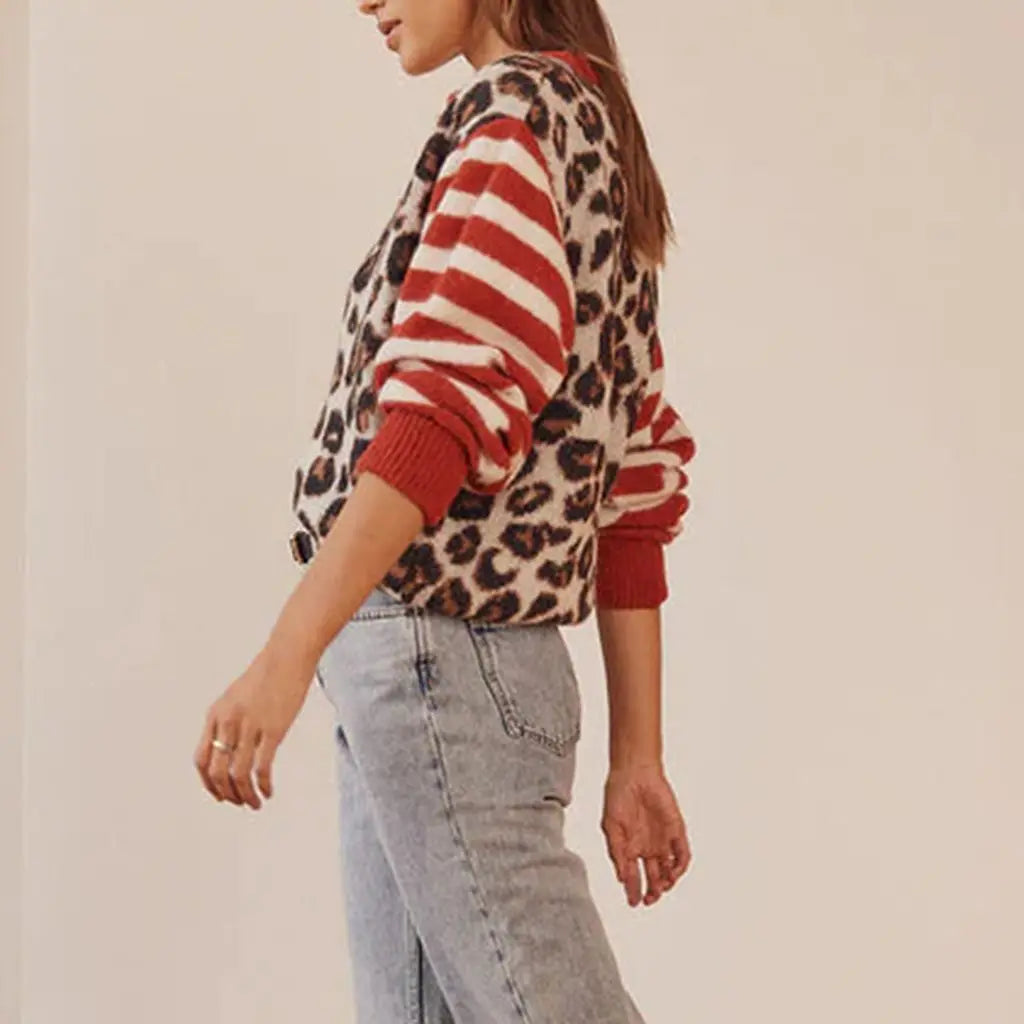 Chloé Hálóing s leopardím vzorem