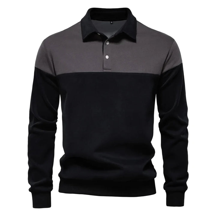 Premium & Casual Poloshirt Met Lange Mouwen