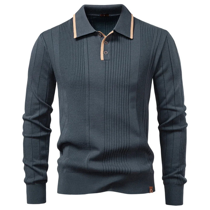 Heren Winter Poloshirt