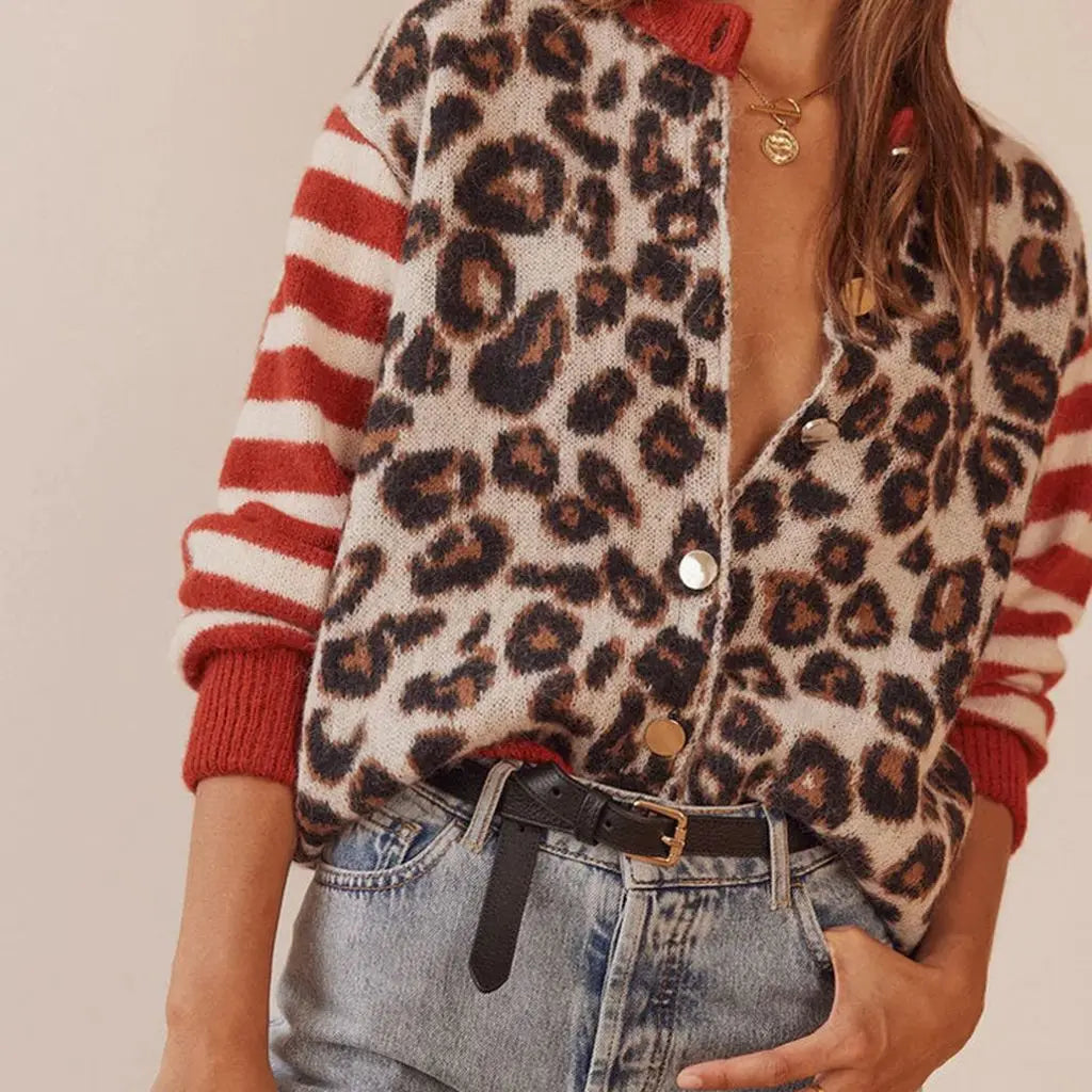 Chloé Hálóing s leopardím vzorem