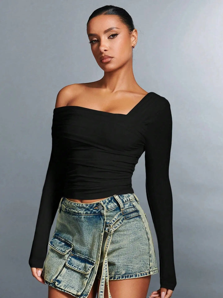Clara Monroe Top S Jedním Ramínkem