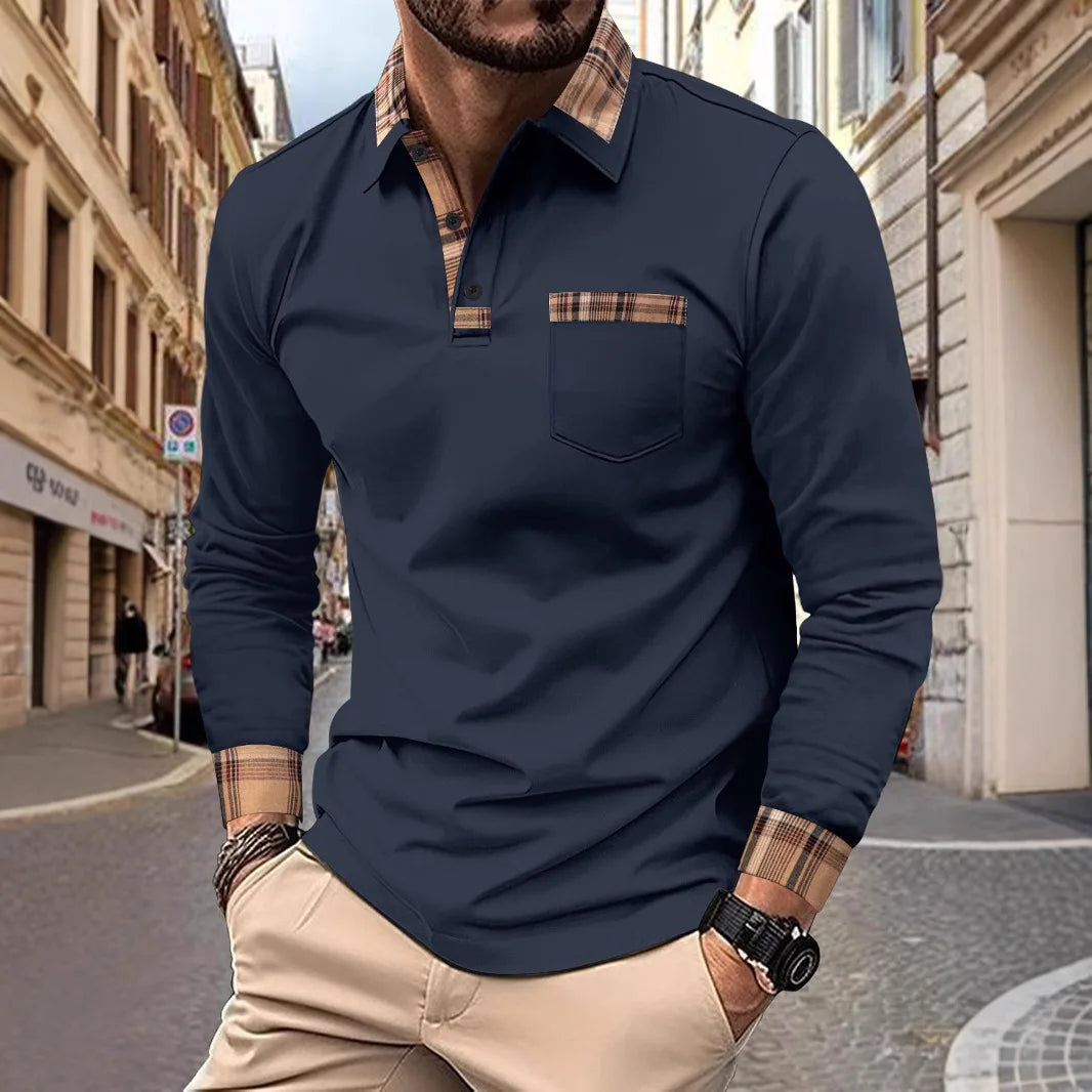 Geruit Shirt Met Lange Mouwen