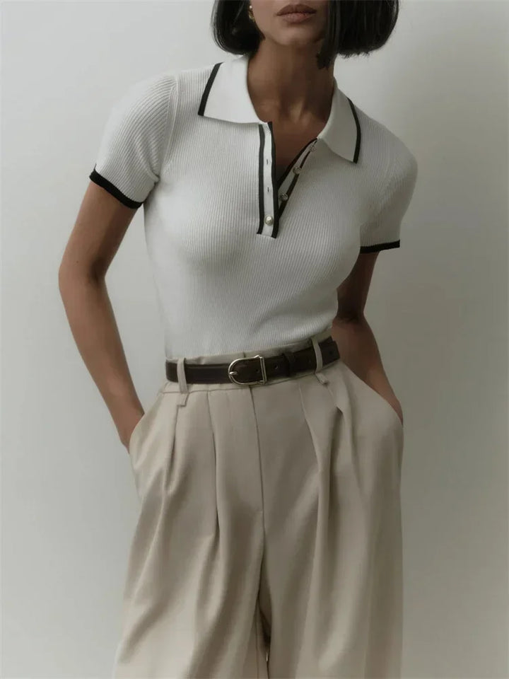 Polo tričko Linea Contour z bavlny