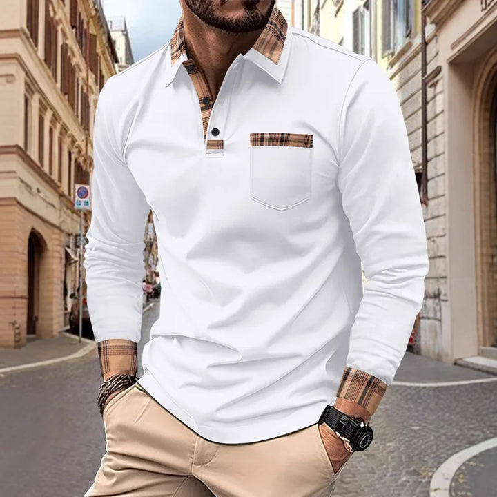 Geruit Shirt Met Lange Mouwen