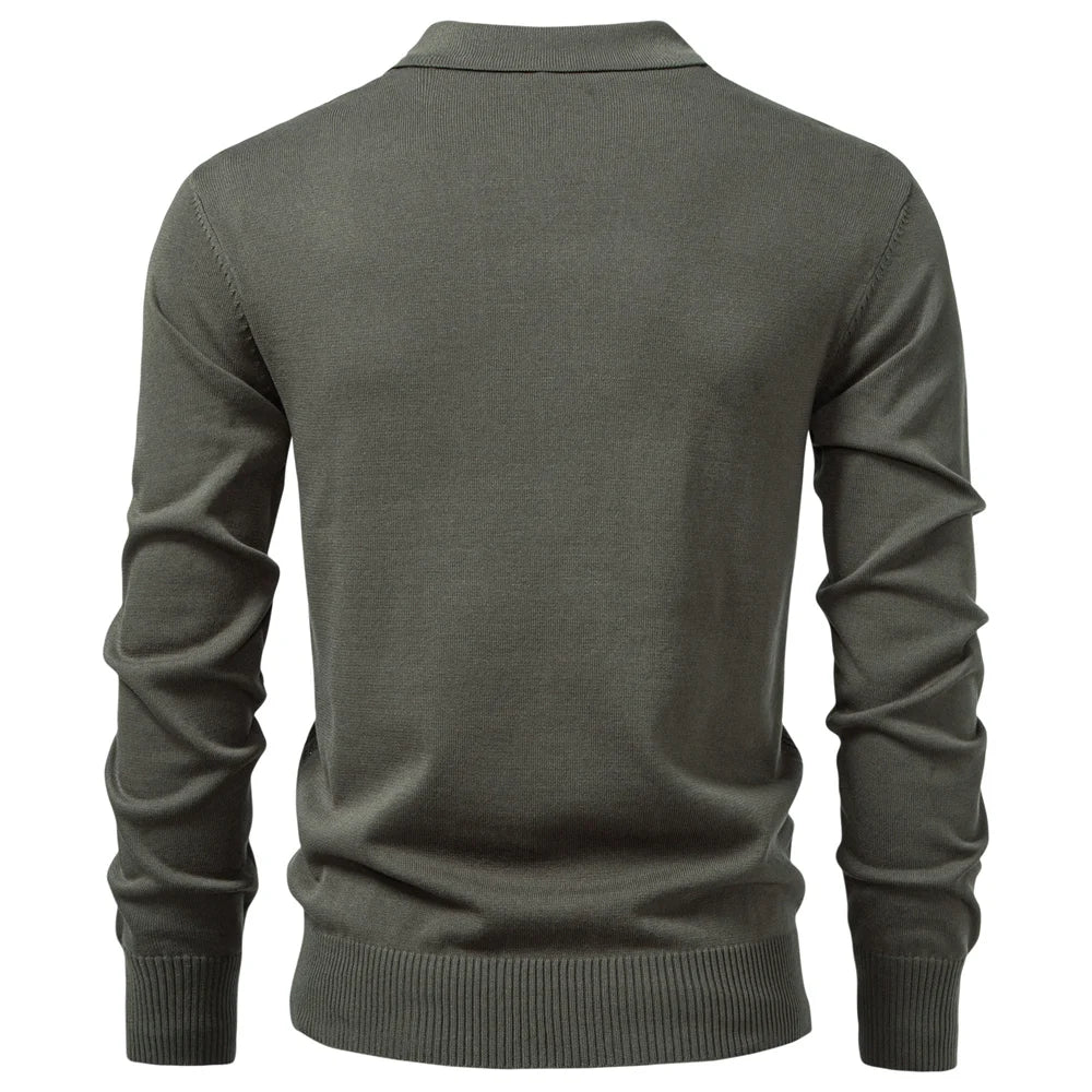 Slim-Fit & Casual Polo Met Rits