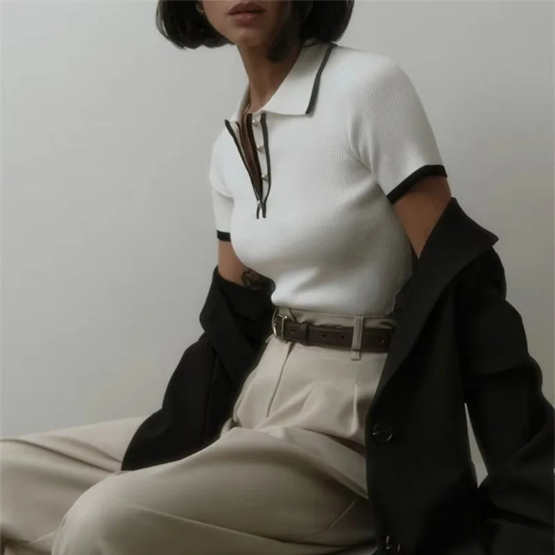 Polo tričko Linea Contour z bavlny
