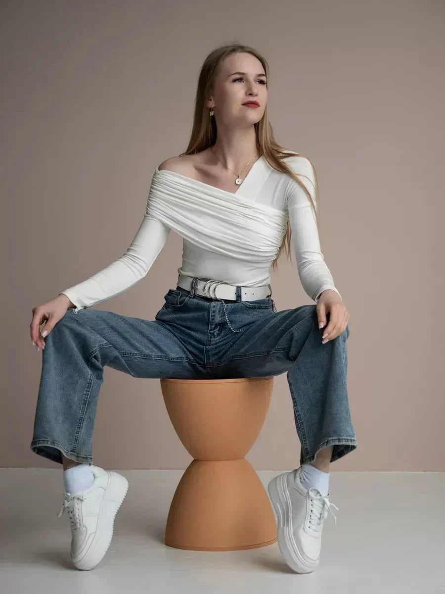 Clara Monroe Top S Jedním Ramínkem